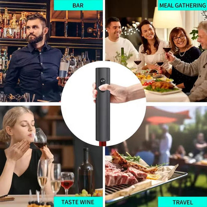 Uncork Electric Wine Opener Gift Set image 5