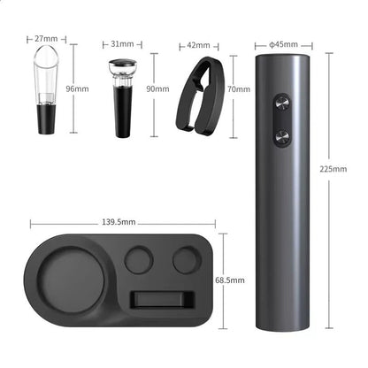 Uncork Electric Wine Opener Gift Set image 6