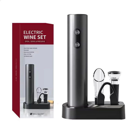 Uncork Electric Wine Opener Gift Set image 2